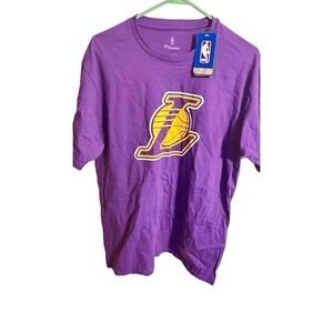 Los Angeles Lakers NBA Fanatics "Lakers James 23" Men's Purple T-shirt‎ L NWT
